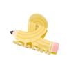 Back To School Hair Claw Clip Book Styling Hair Claw Funny Pencil Hair Clip  Hair Accessory