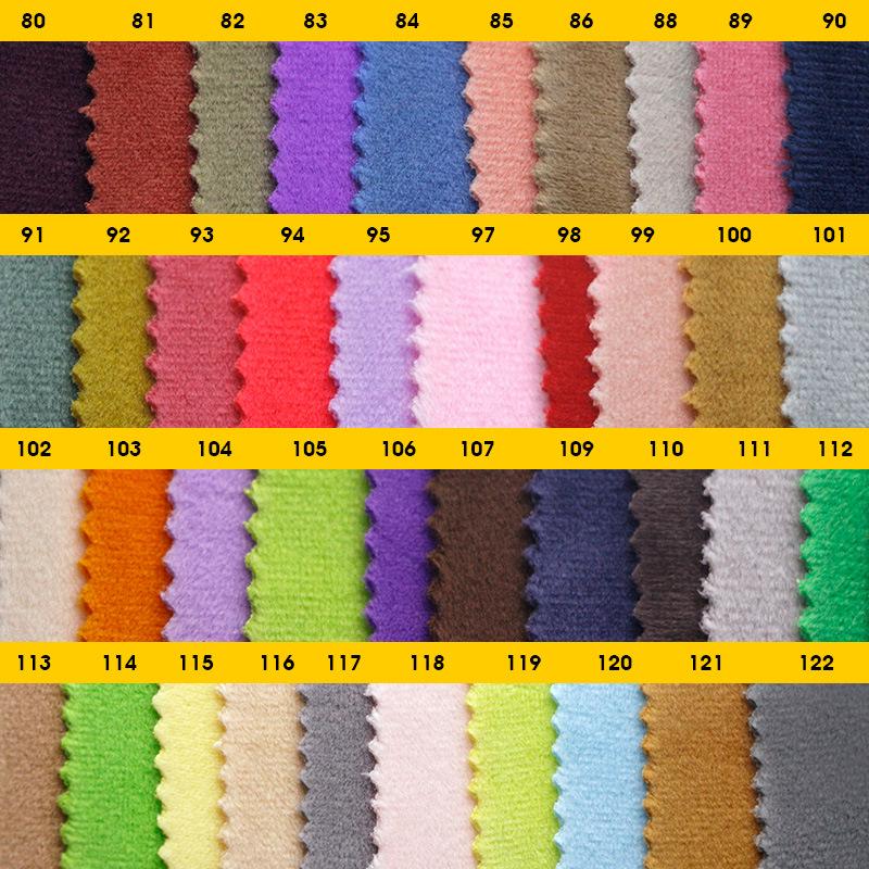 Crystal Soft 1mm Short Plush Fabric for Dolls & Pillows