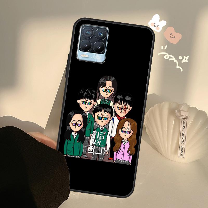 

All of us are dead Case For Realme C75 C63 C61 C55 C51 C53 C25 C65 C67 C71 11 12 13 14 15 Pro Plus GT6 GT7 Pro Realme 14 Pro Plus