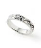 Sterlingworth Meteor-R1 Natural Stone Silver Ring