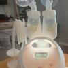 Breast Pump Bottle Holder Space-Saving Design Easy Installation Dual Bottle Organizer with Hose Wrap Arm