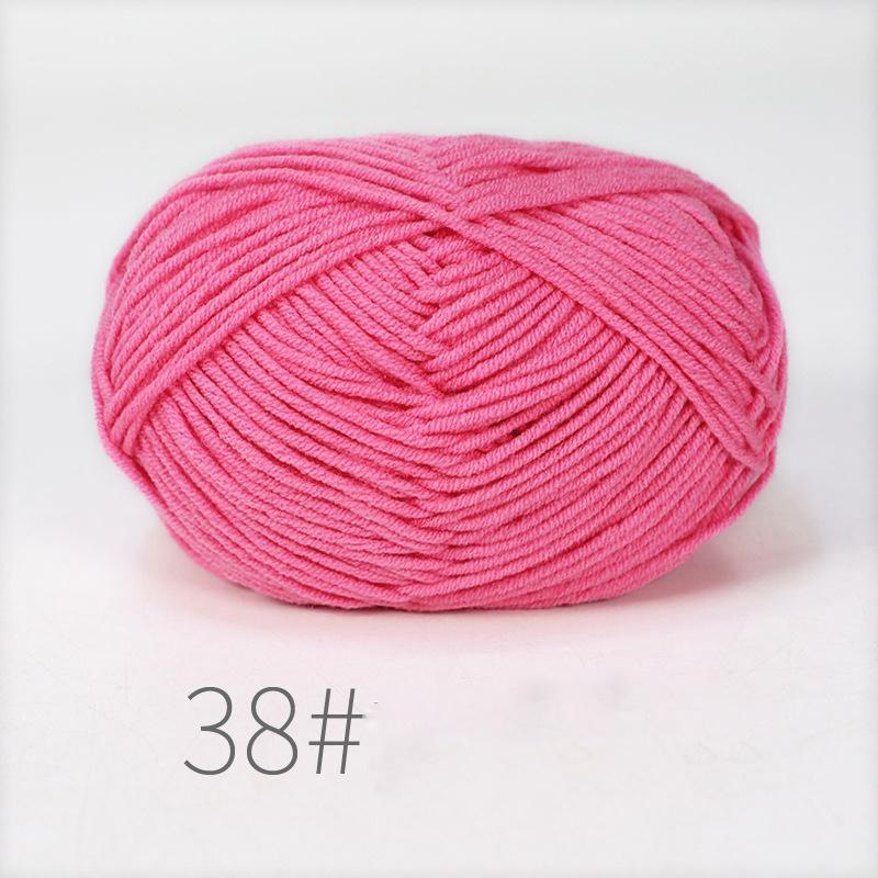 DIY Blended Fabric Soft Cotton Knitting Yarn Thick Fiber Velvet Yarns Hand Knitting Wool Crochet Yarn for Sweater