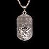Fashion Twelve Constellations Dog Tag Pendant Necklace, Ladder Symbol Necklace, Street Style Sweater Chain