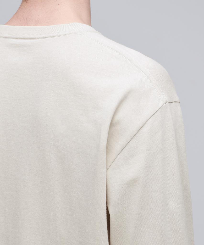 MUSINSA STANDARD Basic Long Sleeve T-Shirt [Ecru]