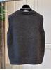 Chic Sequin Sleeveless Knitted Cardigan for Women - Loose Plus Size Layering Top for Spring/Autumn