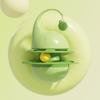 Interactive Tumbler Cat Toy Funny Puzzle Cat Food Dispenser with Fluffy Ball And Bell Self Play Kitten Enrichment Toy for Indoor Cats