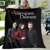 The Vampire Diaries Damon Salvatore Decken warme Flanelldecken Picknickdecke Heimreise Decke Bettwäsche Geburtstagsgeschenk