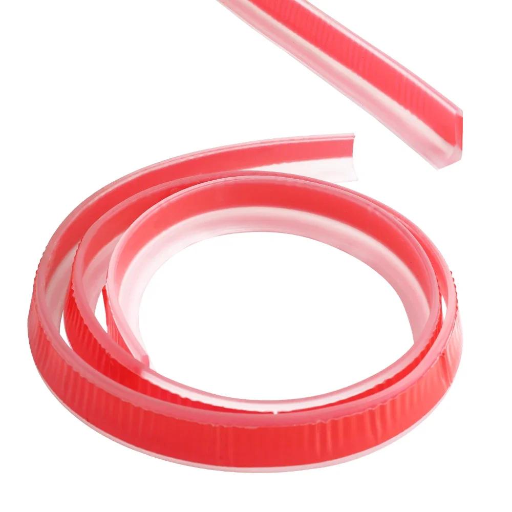 Washroom Water Retaining Strip Self-adhesive Silicone Door Seal Retaining Strip Separation Shower Water Stopper Strip Accessorie