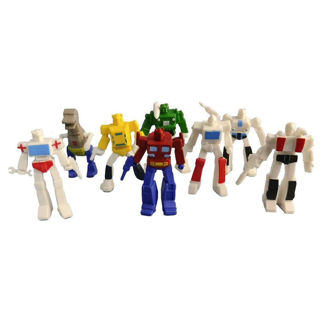 Robot Playful Transformer Model Toy Pvc Decorated Figure For Car Accessories