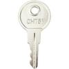 CH751 Key Universal Keys Replacement for RV Compartments Campers Storage Cabinets Door Lock T-Handles Tool Boxes Pickup Shells (Pack of 6)