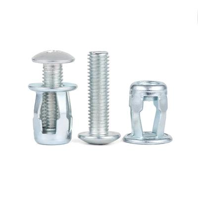 Jack Nuts Screw Petal Screw Anchors Petal Expansion Plugs for Curtain Expansion Clamp Petal Rivet Lock Jack Nut Bolt 50pcs
