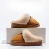 New Thickened Warm Cotton Slippers Are Casual and Versatile Outdoor Women's Shoes
