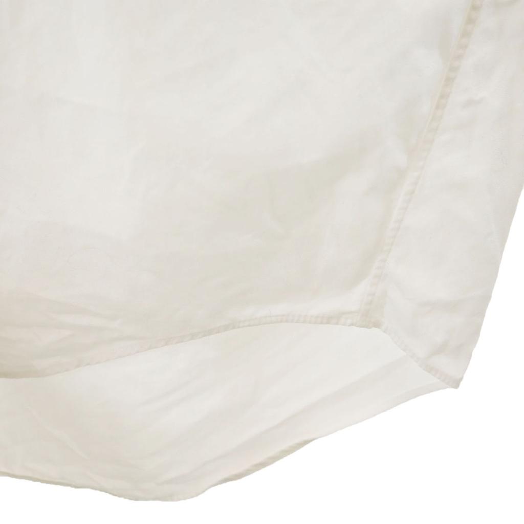 Lanvin Made In Japan Long Sleeve Shirt 43-86 White Men's Used
