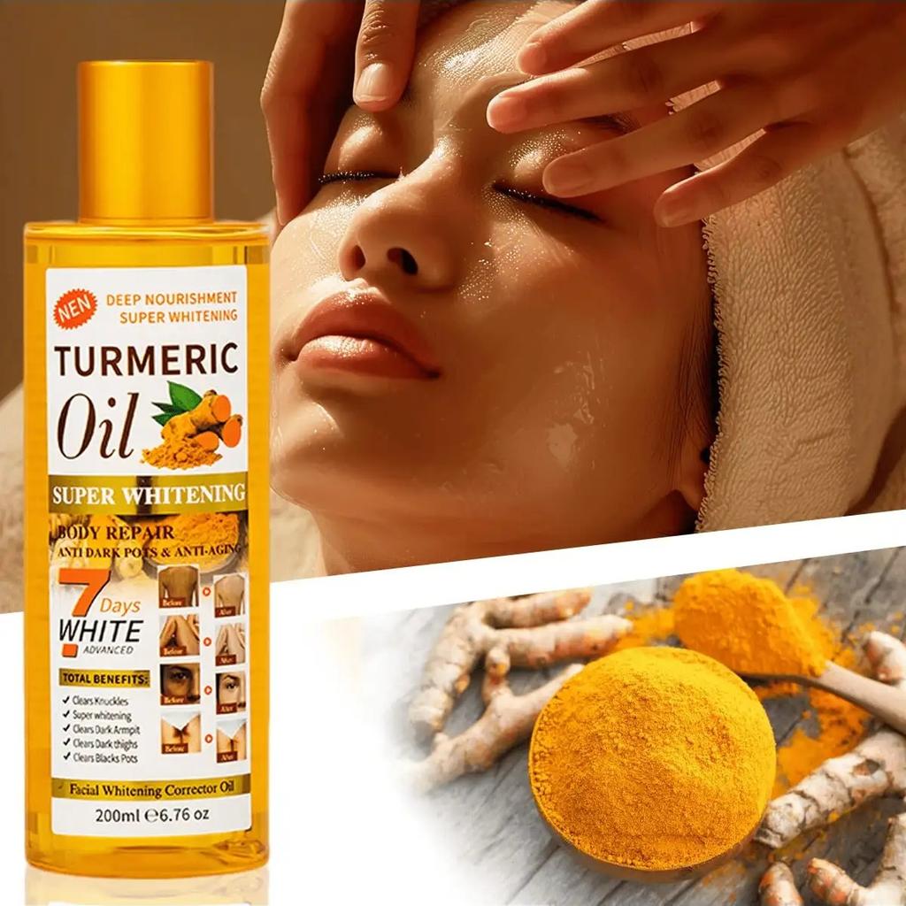 Turmeric Massage Oil for Body Ginger Aromatherapy Essential Oil for Meridian Therapy and Gua Sha