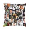 Custom Modern Pedro Pascal Ultimate Collage Fan Art Sofa Cushion Cover Soft Pillow Case Home Decorative