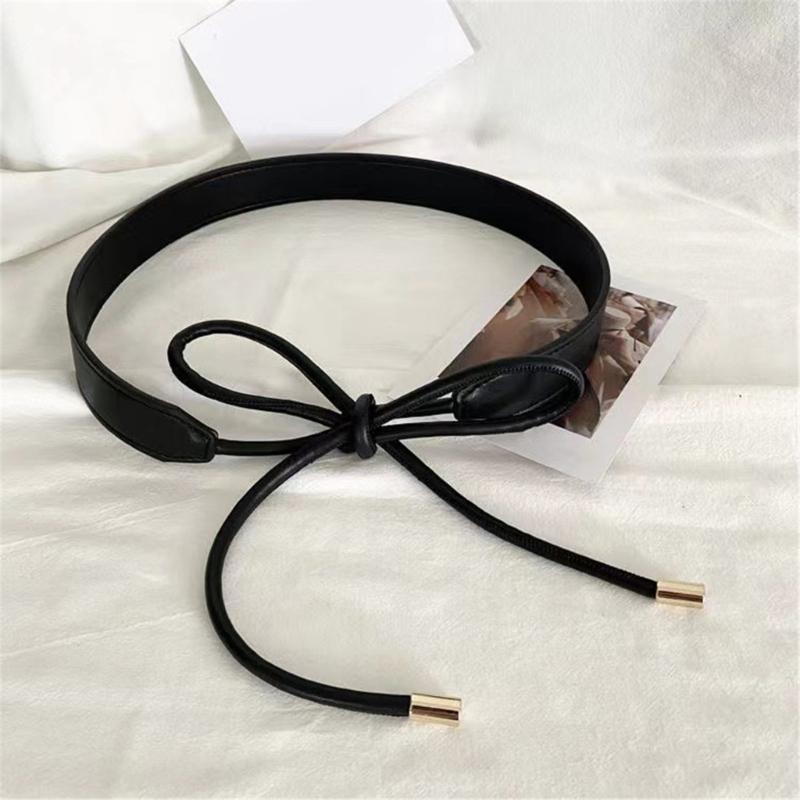 Fashion Hot Girls PU Belt Wear Resistant Waist Belt Fashion Enthusiasts Belt Coat Dress Female Wide Formal Waistband