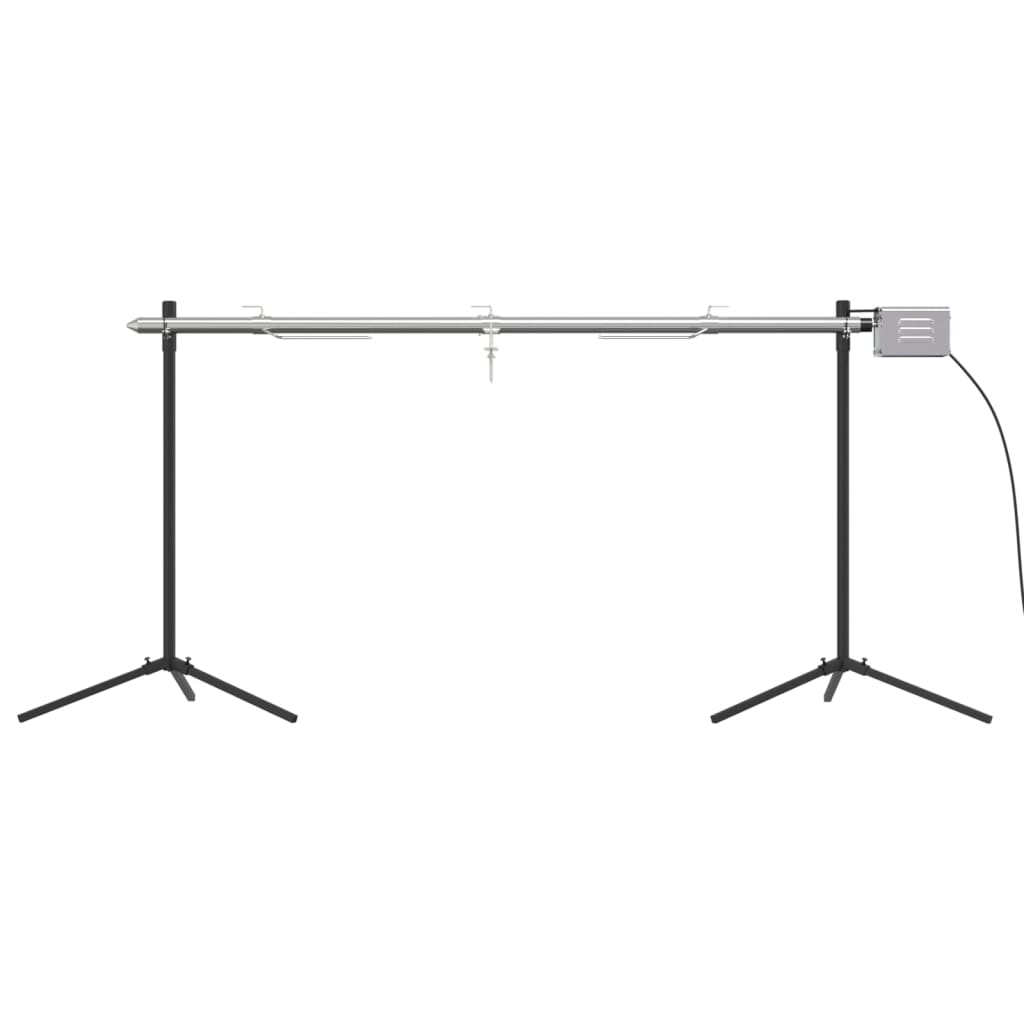 Automatický rošt na rožnění s motorem Nerezová ocel 150 x 46,5 x 82,5 cm