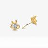 Small and Cute Rabbit Planet Earrings Jade Rabbit Earrings Niche Design Versatile