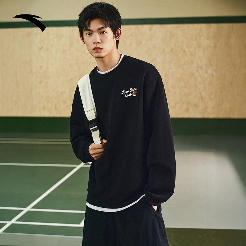 ANTA Unisex Casual Crewneck Sweatshirt L