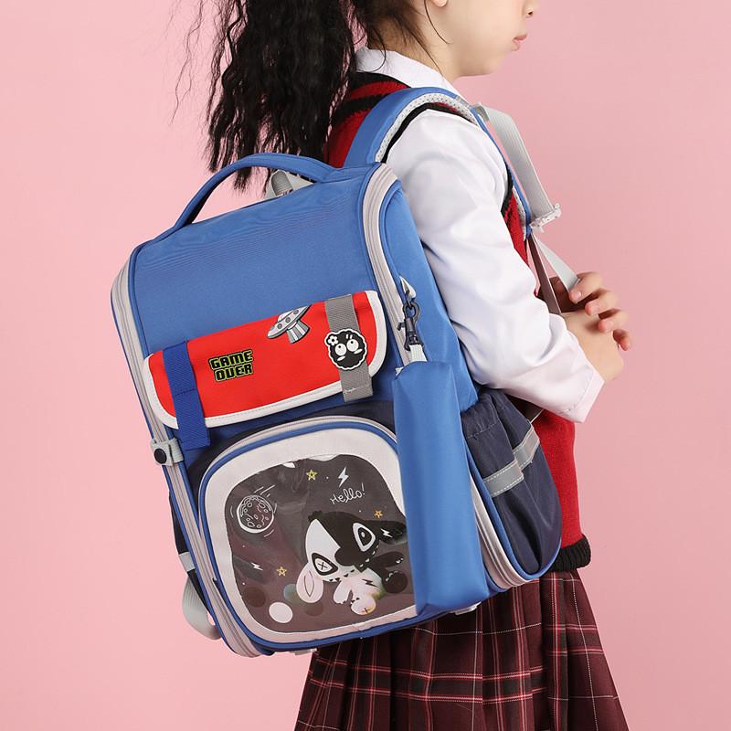 Capacity Large Unisex Backpack For Elementary School Children Ages One To Three In Trendy Colors