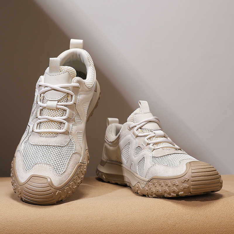 Fashion Thick Heel Platformed Men's Mountains Sneakers Mining All For Hiking And Leisure Shoes Men's Casual Sapatenis Sport Casuall