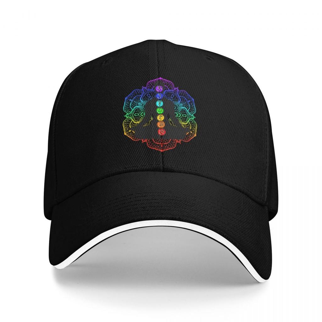 Baseball Caps Seven Chakras Meditating Buddha Trendy Customized Men Women Casual Spring Caps