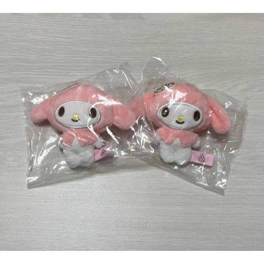 Sanrio Kaoritsuki Mascot Plush Toy Whipped Cream My Melody Set of 2
