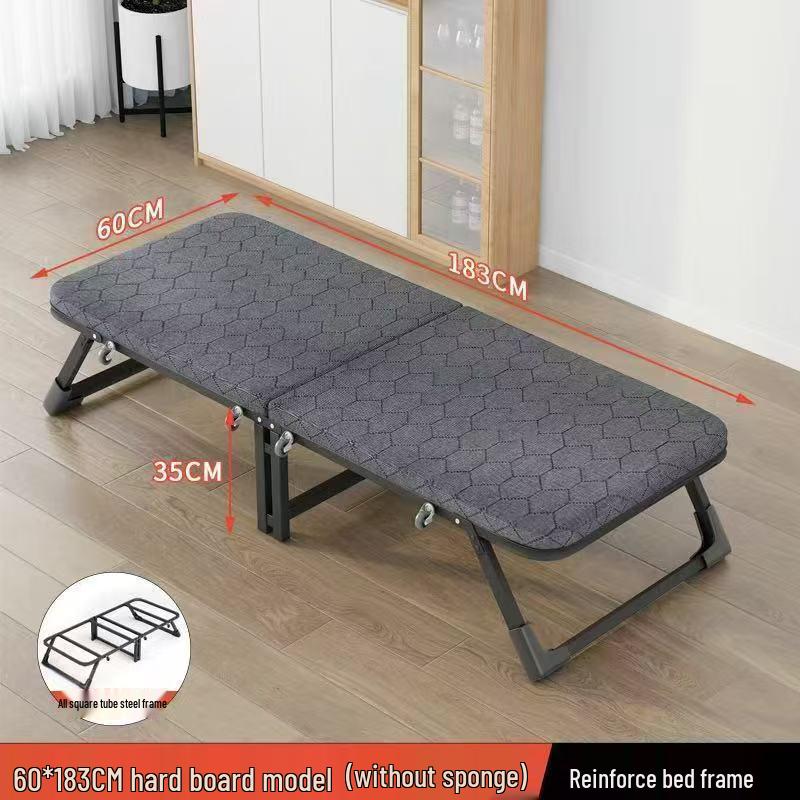 Portable Folding Recliner: Multi-Functional Single Bed for Home, Office, or Camping