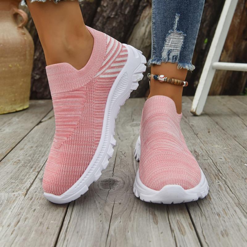 

New Soft-soled Breathable Low-top Single Women s Casual and Lazy Board Shoes 36 рожевий
