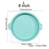 Round Silicone Layer Cake Mold Silicone Chocolate Mousse Cake Mould Layer Cake Round Mould DIY Dessert Cake Baking Tools