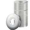 ZHSHXNGY Large Washers, M6, 304 Stainless Steel (M6 Thread, 20mm Outer Diameter, 1mm Thickness), Pack of 30
