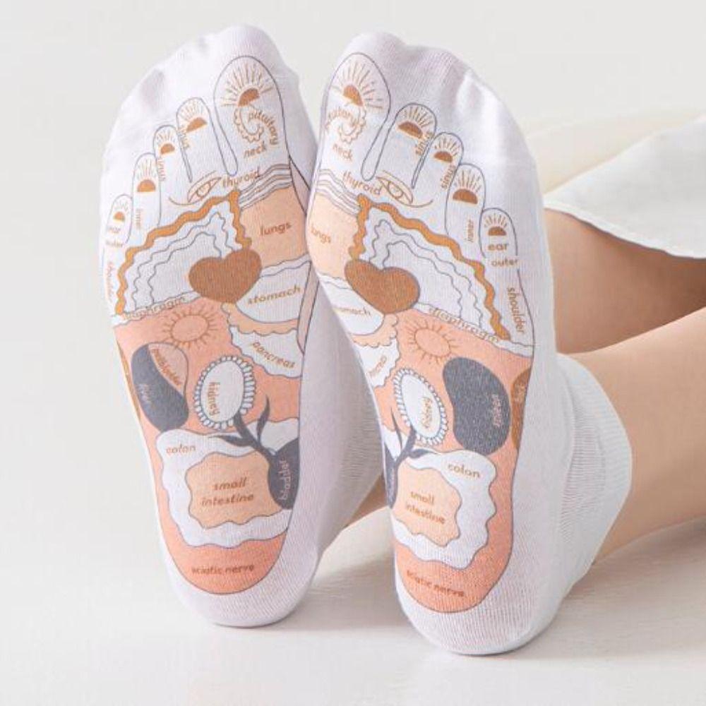 with Trigger Point Massage Tool Reflexology Socks Massage Stick Foot Massage Socks