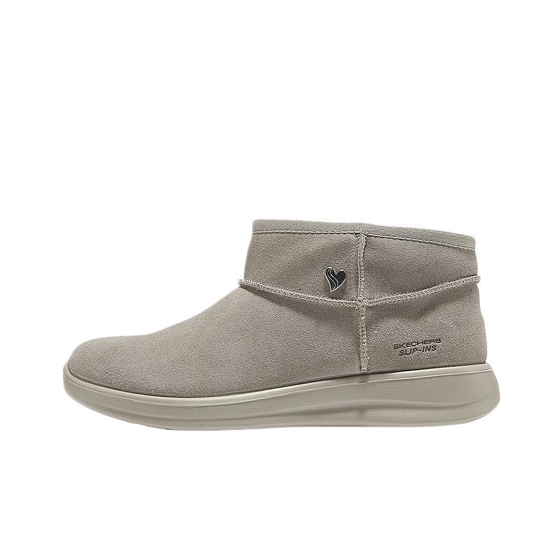 Skechers Modern Comfort Warm Winter Round Toe Classic Snow Boots Women boots 168119-TPE 35
