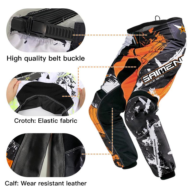 motocross gear set for kids Youth Jersey Pant Kits child green Motorcycle black 3 4 5 6 7 8 9 10 year Off-road suit blue orange Enduro cross boy girl