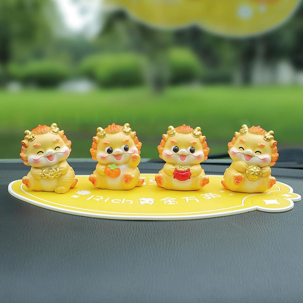 Dragon Figurine Dragon Zodiac 2024 New Year Figurine Interior Lucky Charm Good Luck Suzuki Year of the Dragon Increase Financial Luck Feng Shui Goods