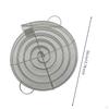 Smoke Tray Source Use Cold Generator Spiral Design Stainless Steel for Food, Barbecue,