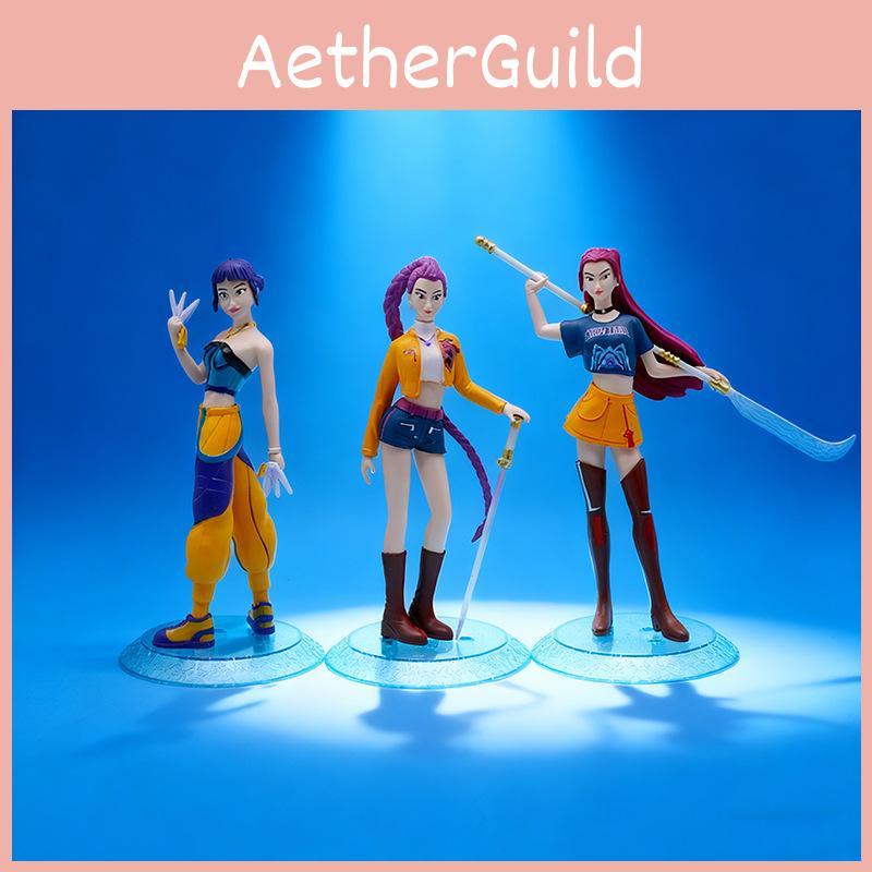 Kpop Demon Hunter Slayer Girl Group Pvc Figure Set For Anime Collectors And Fans