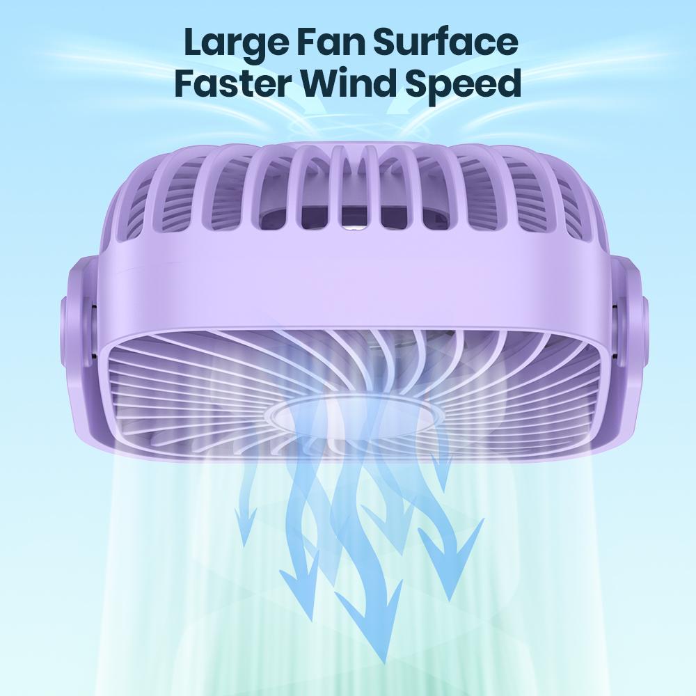 USB Mini Desk Fan,3 Speeds Quiet Portable Desktop Table Fan,360° Adjustment Personal Small Fan for Bedroom Home Office