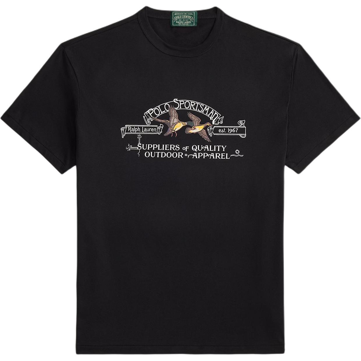 

Polo Ralph Lauren Футболка Polo Sportsman Классический крой С круглым вырезом Короткий рукав Мужские топы 710981142-001 XS