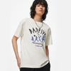 Li-Ning Sports Basketball Series Letter Print T-Shirt Men Tops Off-White AHST301-3