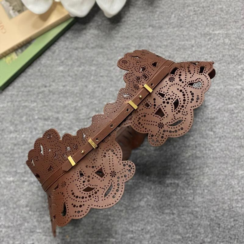 Женский модный корректирующий пояс-корсет из натуральной кожи