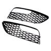 Black Left Right Front Hood Fog Light Lower Grill Grille Cover For A3 2012-2016 Replacement 8V3807681