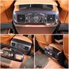 Silver Rear Exhaust Vent Decor Cover Frame Trim For Toyota Tundra 2007-