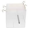 Vogel Papageien Futterautomat Acryl Transparent Futter Wasser Box Automatischer Spender für Käfigvögel Futtergeräte