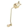 French Horn Sheet Music Clip, Trumpet Lyre Marching Clamp, Clarinet Music Stand Adjustable Flip Holder, Suitable for Outdoor Performances