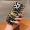 Personalized dollar printing Apple 15 mobile phone case iphone16promax European and American 13/12/11 anti-drop protection XS