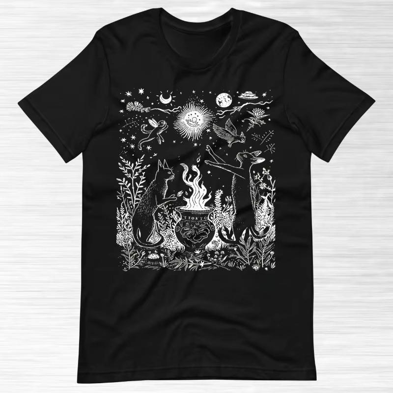 

2025 New Casual Short Sleeve T-Shir Print Cotton Regular Fit Round Neck Breathable Loose Unisex Tee Men Women Clothing Fortnite 4XL