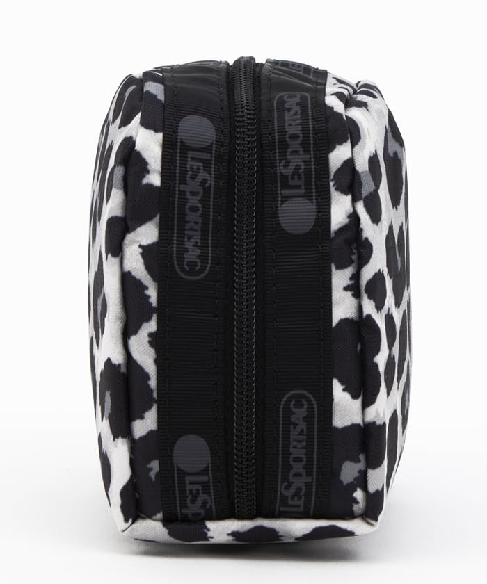 Pouch SQUARE Neutral Leopard [LeSportsac] [Official] COSMETIC/6701