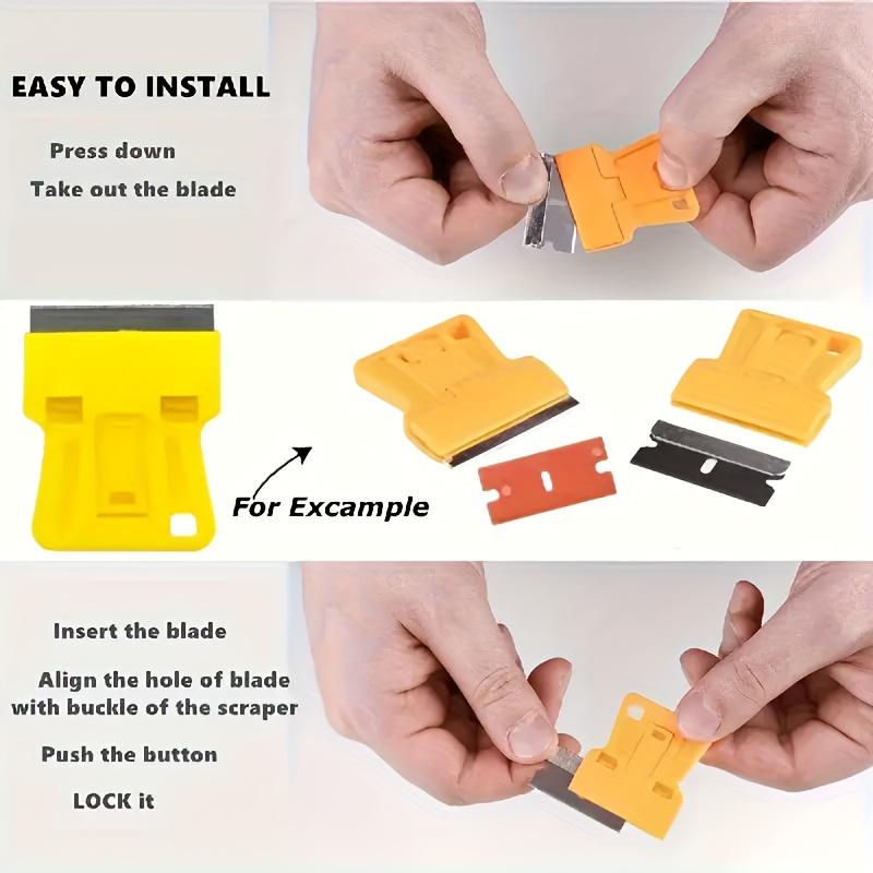 1pc Mini Scraper for Removing Decals, Stickers, Old Glue Residues, and Car Window Film Adhesive – Effortlessly Peel Paint, Label