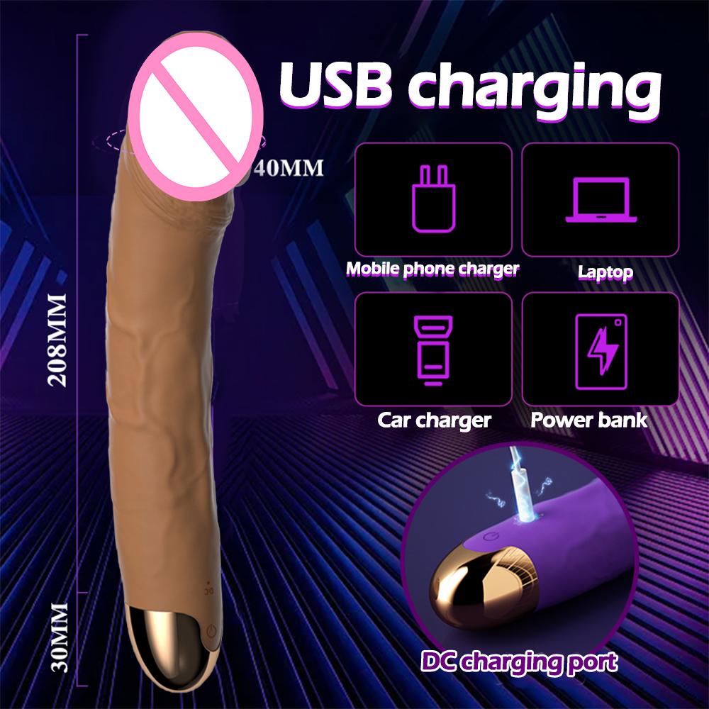 Sex Toys for Women Vaginal Dildo Vibrator G Spot Clitoris Stimulation 360 Rotation Vibrator Female Adult Supplies